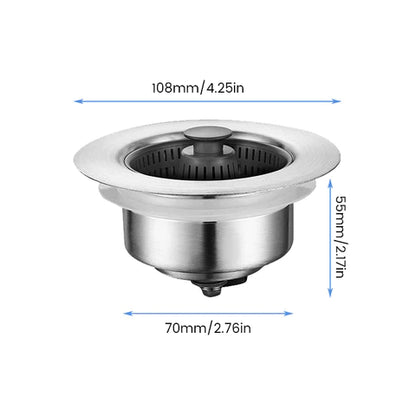 SinkSaver™️ Roestvrijstalen Gootsteenfilter