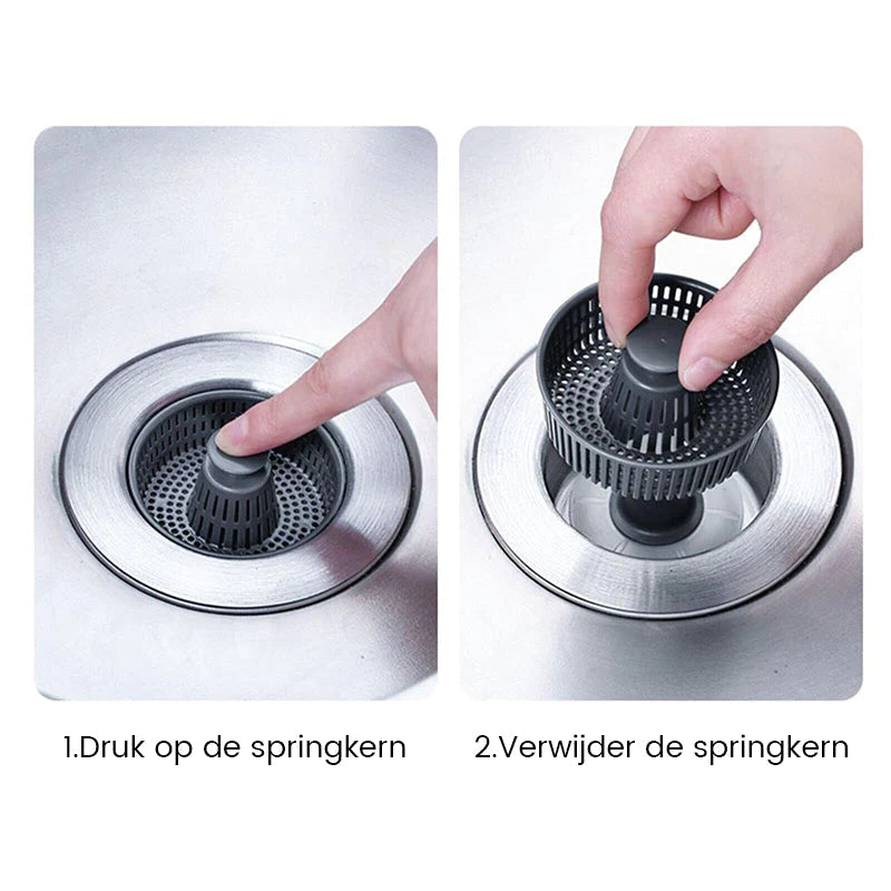 SinkSaver™️ Roestvrijstalen Gootsteenfilter